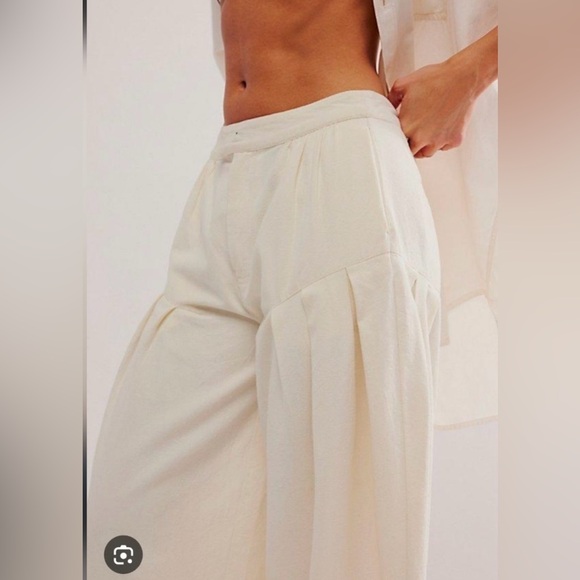 NWT Free People Sarina Pleated Trousers-Size 8 - Picture 2 of 14